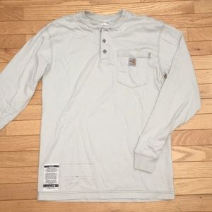 men’s carhartt long sleeve henley shirt